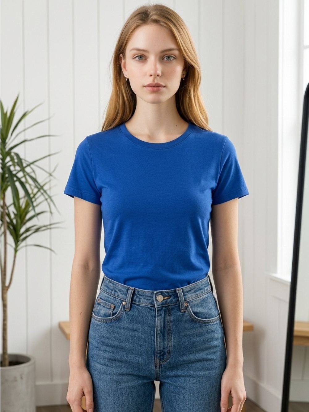NWOT Tipsy Elves Women’s Blue Short Sleeve Tee Shirt - Size Small
